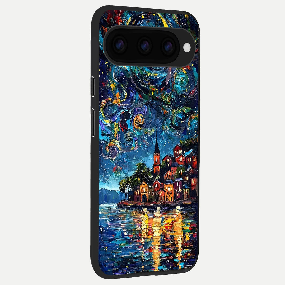  Moonlight Harbor Glow back cover For Google Pixel 11 Pro XL slim fit glass case with vibrant aesthetic design