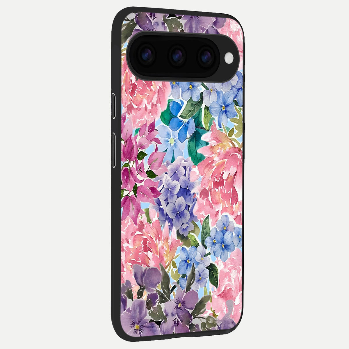  Pastel Floral Mix back cover For Google Pixel 11 Pro XL slim fit glass case with vibrant aesthetic design