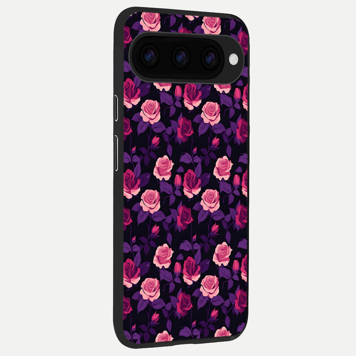  Rose Garden Twilight back cover For Google Pixel 11 Pro XL slim fit glass case with vibrant aesthetic design