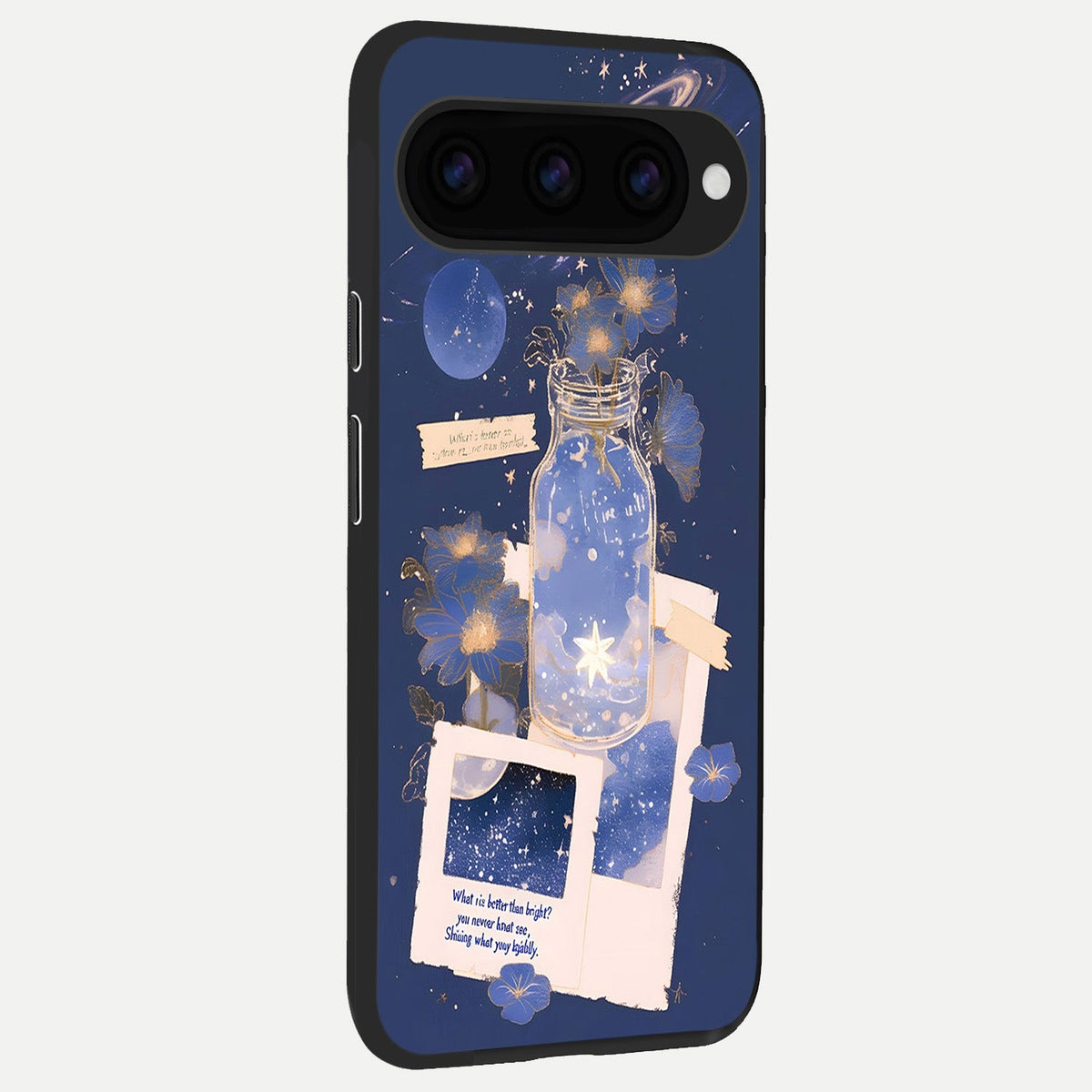  Starlit Cosmic Jar back cover For Google Pixel 11 Pro XL slim fit glass case with vibrant aesthetic design
