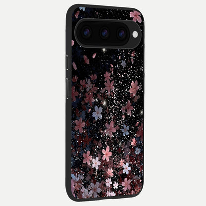  Starlit Flower Dreams back cover For Google Pixel 11 Pro XL slim fit glass case with vibrant aesthetic design