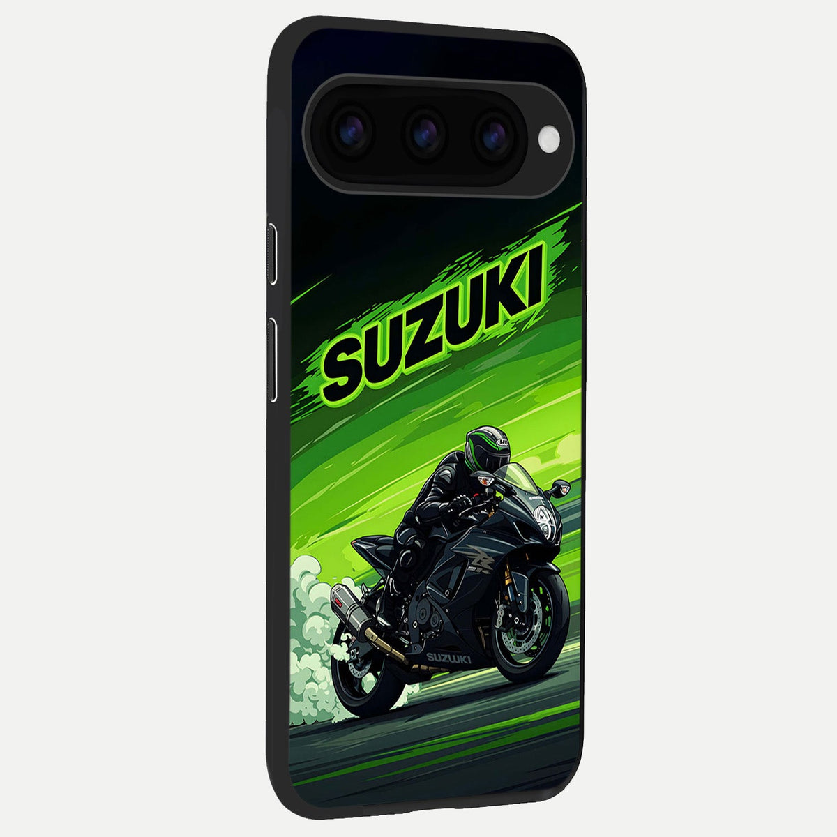  Suzuki Speed Beast back cover For Google Pixel 11 Pro XL slim fit glass case with vibrant aesthetic design