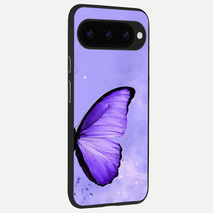 Violet Dream Wing back cover For Google Pixel 11 Pro XL slim fit glass case with vibrant aesthetic design