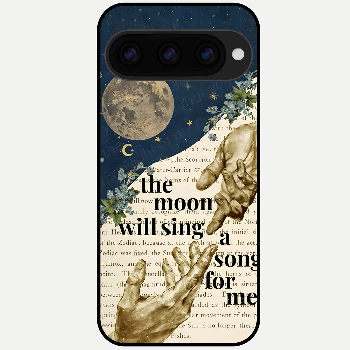  Aesthetic Divine Glass Case For Google Pixel 11 Pro XL back cover – full design glossy printed glass finish