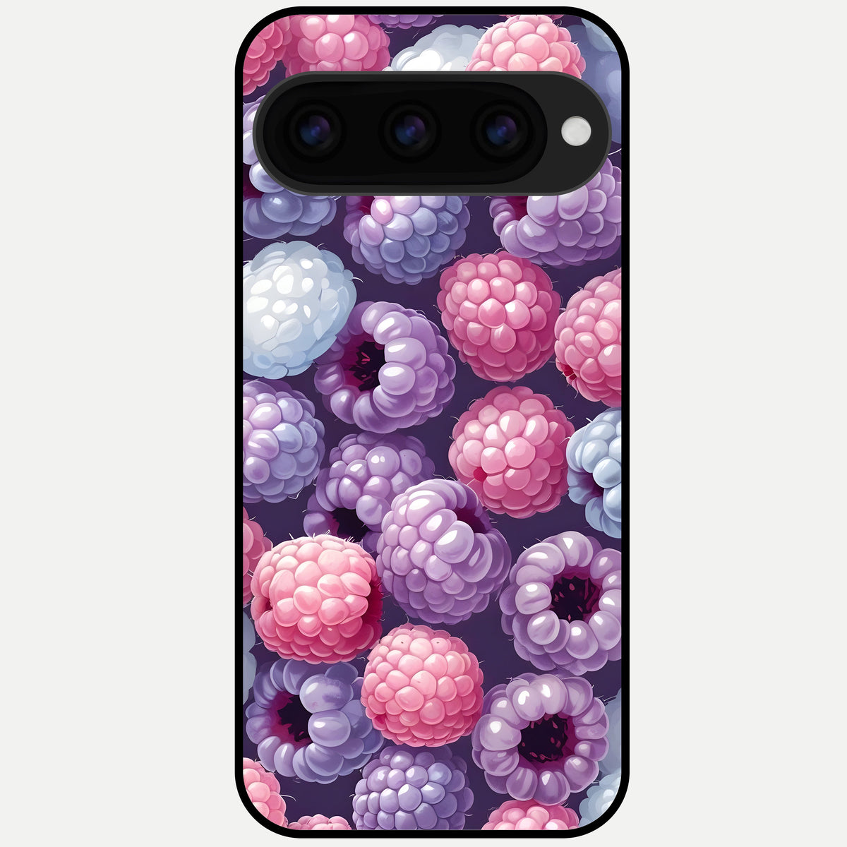  Berry Candy Pop Glass Case For Google Pixel 11 Pro XL back cover – full design glossy printed glass finish