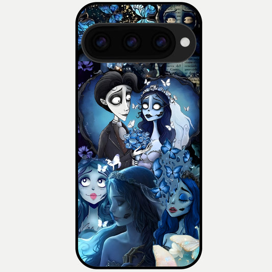  Butterfly Ghost Soul Glass Case For Google Pixel 11 Pro XL back cover – full design glossy printed glass finish