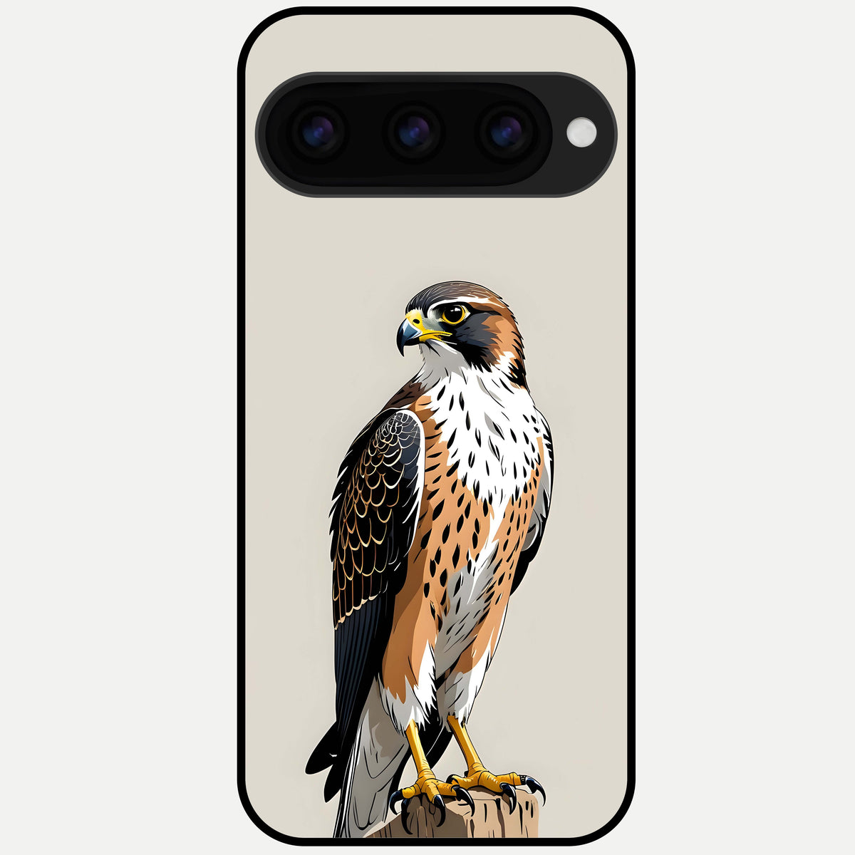  Clever Eagle Glass Case For Google Pixel 11 Pro XL back cover – full design glossy printed glass finish