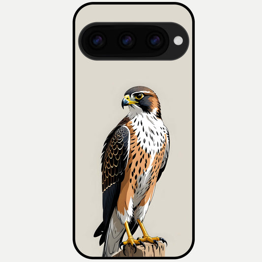  Clever Eagle Glass Case For Google Pixel 11 Pro XL back cover – full design glossy printed glass finish