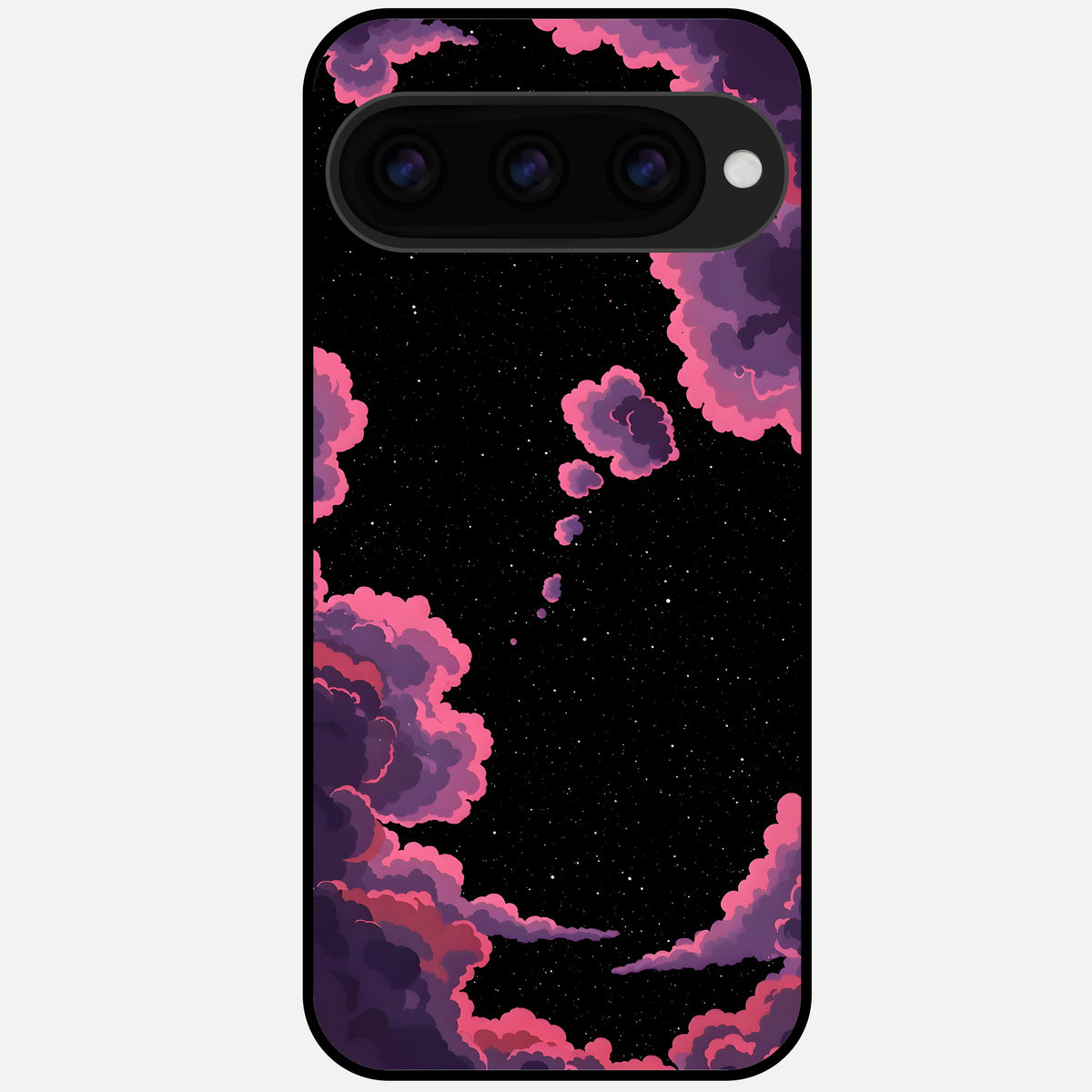  Cosmic Cloud Journey Glass Case For Google Pixel 11 Pro XL back cover – full design glossy printed glass finish