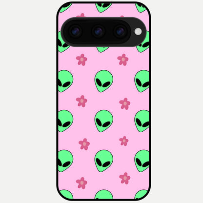  Cosmic Cute Crush Glass Case For Google Pixel 11 Pro XL back cover – full design glossy printed glass finish
