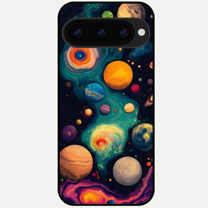  Cosmic Planet Journey Glass Case For Google Pixel 11 Pro XL back cover – full design glossy printed glass finish