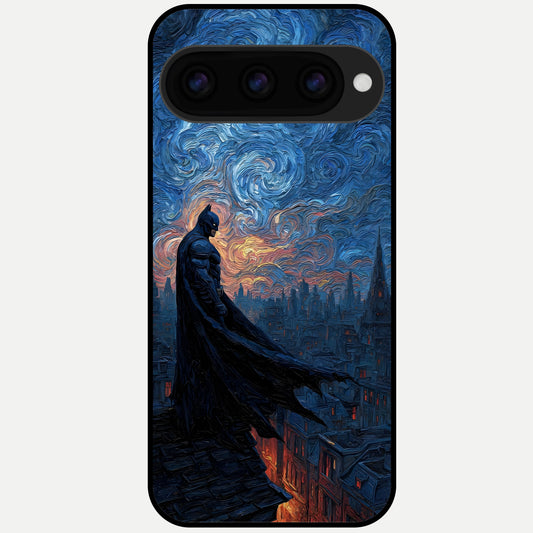  Dark Knight Dusk Glass Case For Google Pixel 11 Pro XL back cover – full design glossy printed glass finish