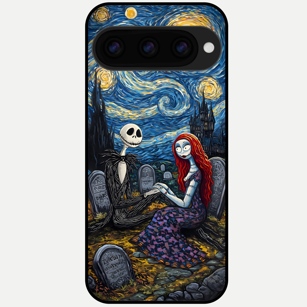  Eternal Night Love Glass Case For Google Pixel 11 Pro XL back cover – full design glossy printed glass finish