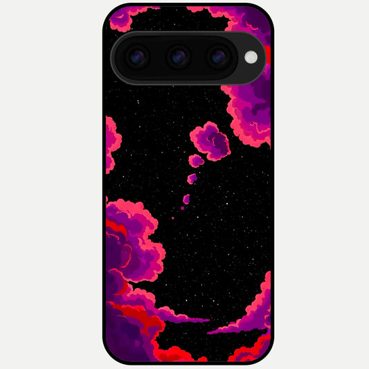  Galaxy Dream Frame Glass Case For Google Pixel 11 Pro XL back cover – full design glossy printed glass finish
