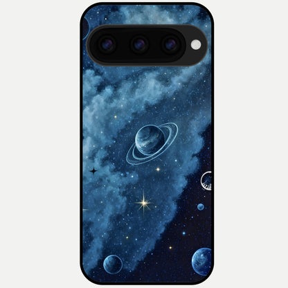  Galaxy Dream Space Glass Case For Google Pixel 11 Pro XL back cover – full design glossy printed glass finish