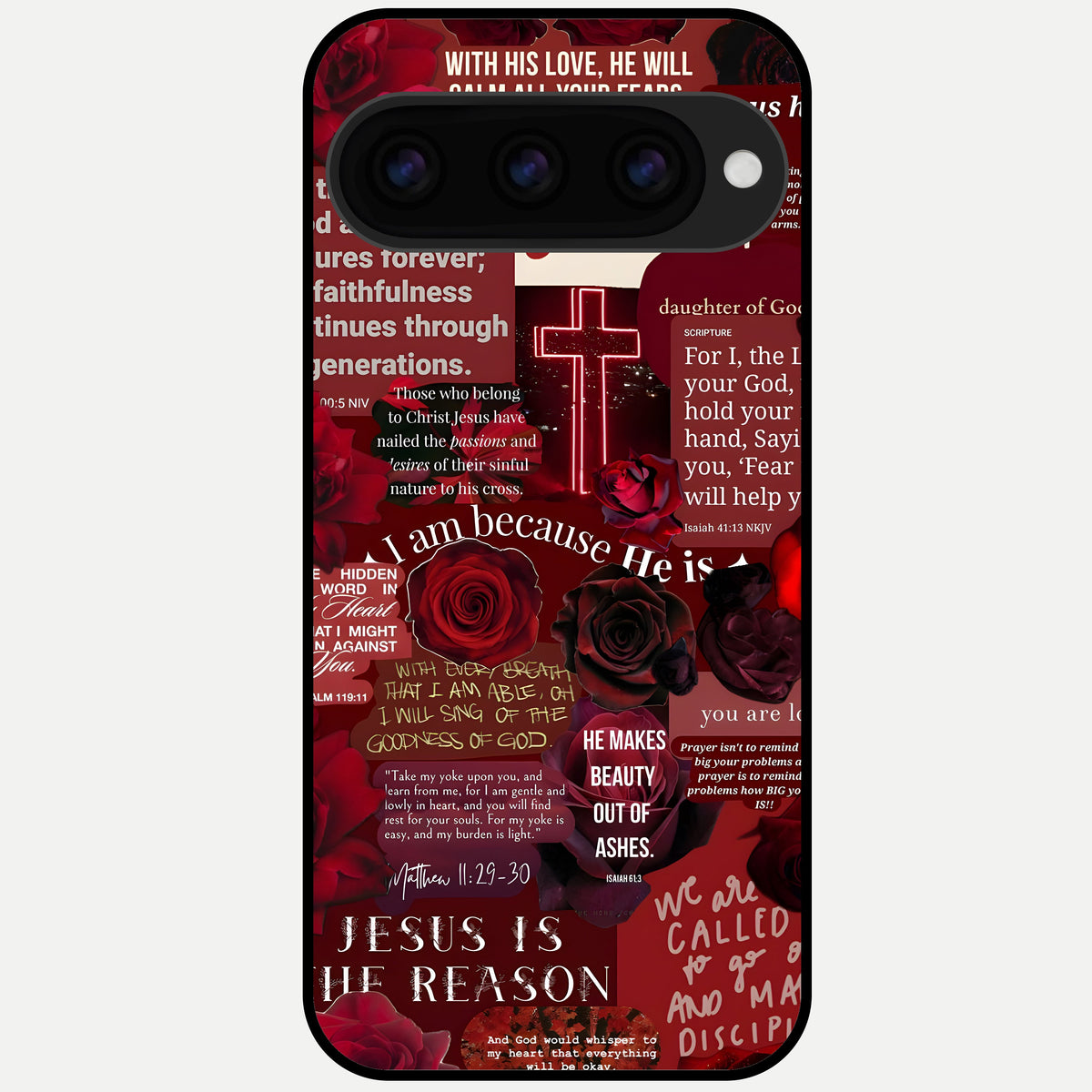  Jesus Love Heals Glass Case For Google Pixel 11 Pro XL back cover – full design glossy printed glass finish