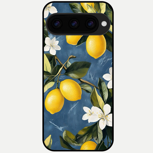  Lemon Dream Garden Glass Case For Google Pixel 11 Pro XL back cover – full design glossy printed glass finish