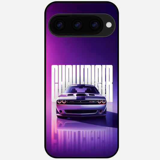 Midnight Muscle Ride Glass Case For Google Pixel 11 Pro XL back cover – full design glossy printed glass finish