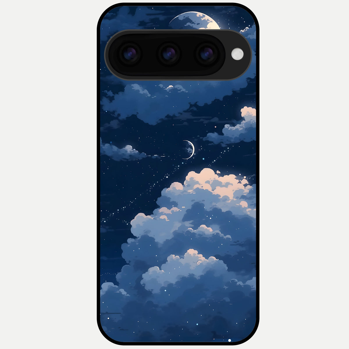  Moon Dream Haze Glass Case For Google Pixel 11 Pro XL back cover – full design glossy printed glass finish