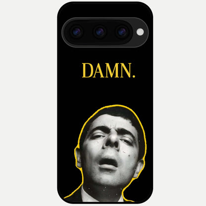  Mr Bean Damn Glass Case For Google Pixel 11 Pro XL back cover – full design glossy printed glass finish