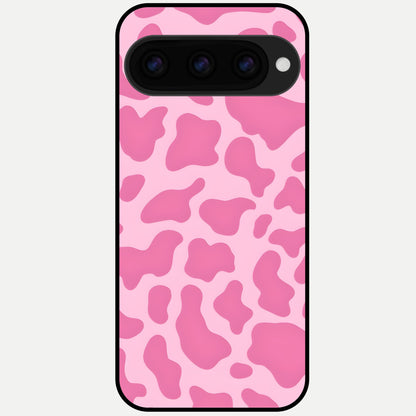 Pinkish Scenery Glass Case For Google Pixel 11 Pro XL back cover – full design glossy printed glass finish