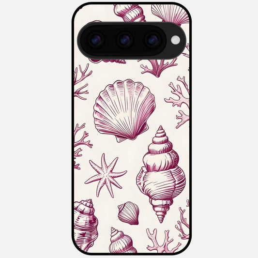  Pink Power Sparks Glass Case For Google Pixel 11 Pro XL back cover – full design glossy printed glass finish