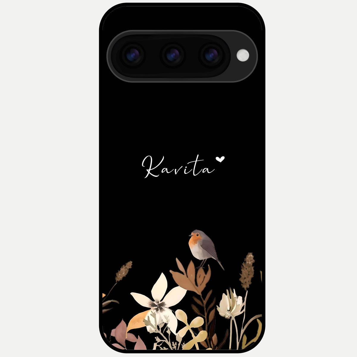  Quiet Garden Tune Custom Name Glass Case For Google Pixel 11 Pro XL back cover – full design glossy printed glass finish