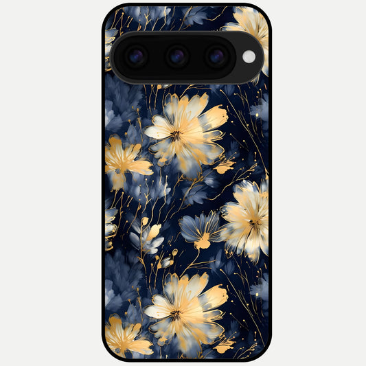  Royal Petal Dream Glass Case For Google Pixel 11 Pro XL back cover – full design glossy printed glass finish