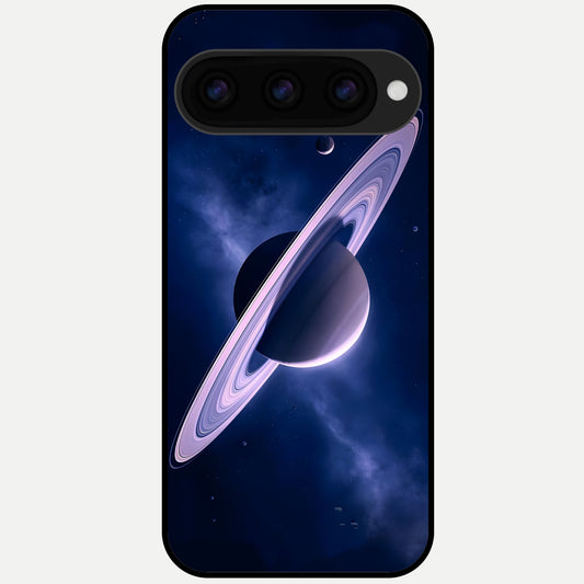  Saturn Ring Mystique Glass Case For Google Pixel 11 Pro XL back cover – full design glossy printed glass finish