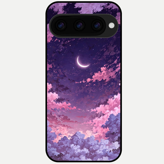  Sky Drift Clouds Glass Case For Google Pixel 11 Pro XL back cover – full design glossy printed glass finish