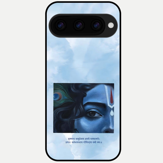  Spiritual Krishna Glass Case For Google Pixel 11 Pro XL back cover – full design glossy printed glass finish