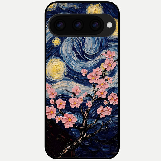  Van Gogh Scenery Glass Case For Google Pixel 11 Pro XL back cover – full design glossy printed glass finish