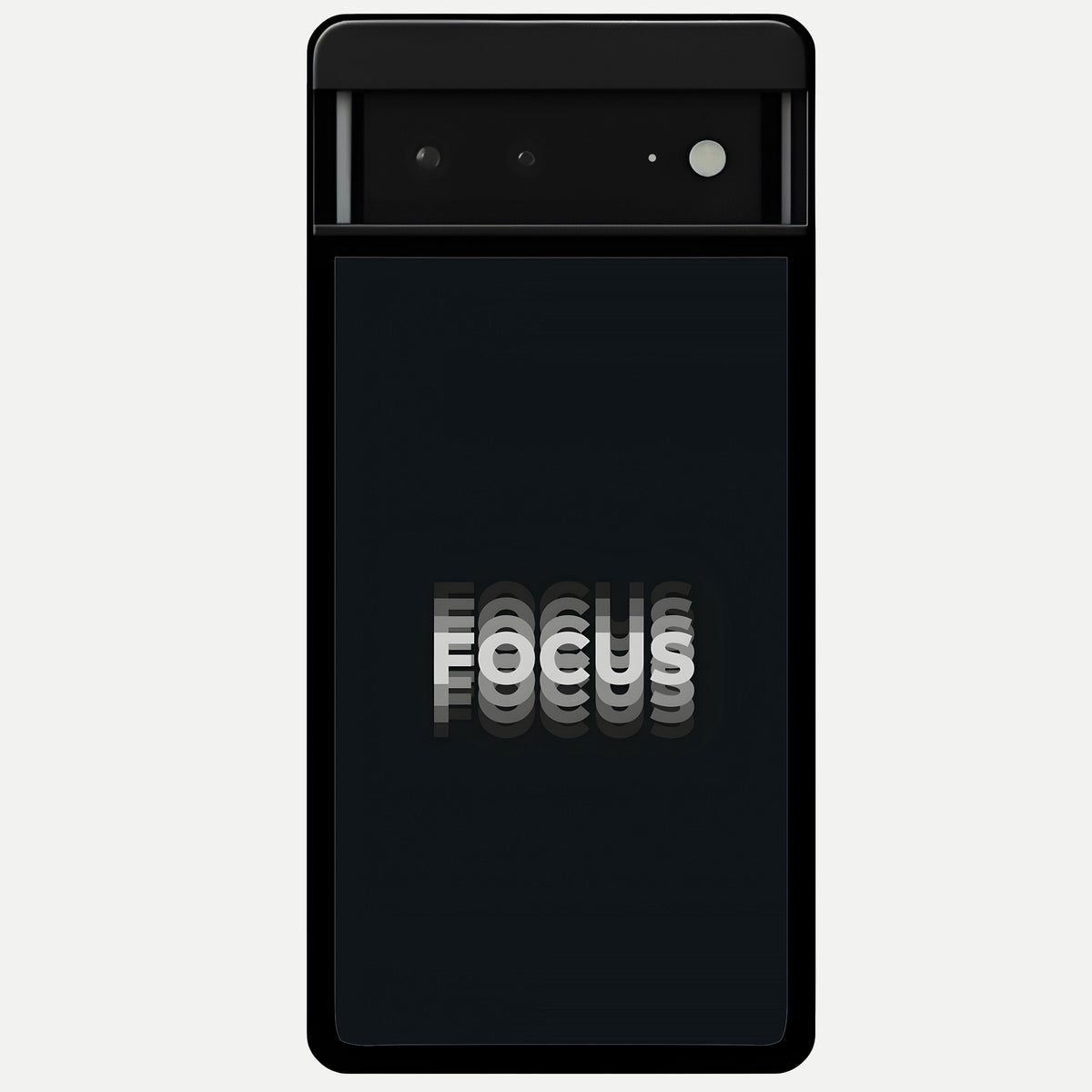  Mono Focus Vision Glass Case For Google Pixel 6A back cover – full design glossy printed glass finish
