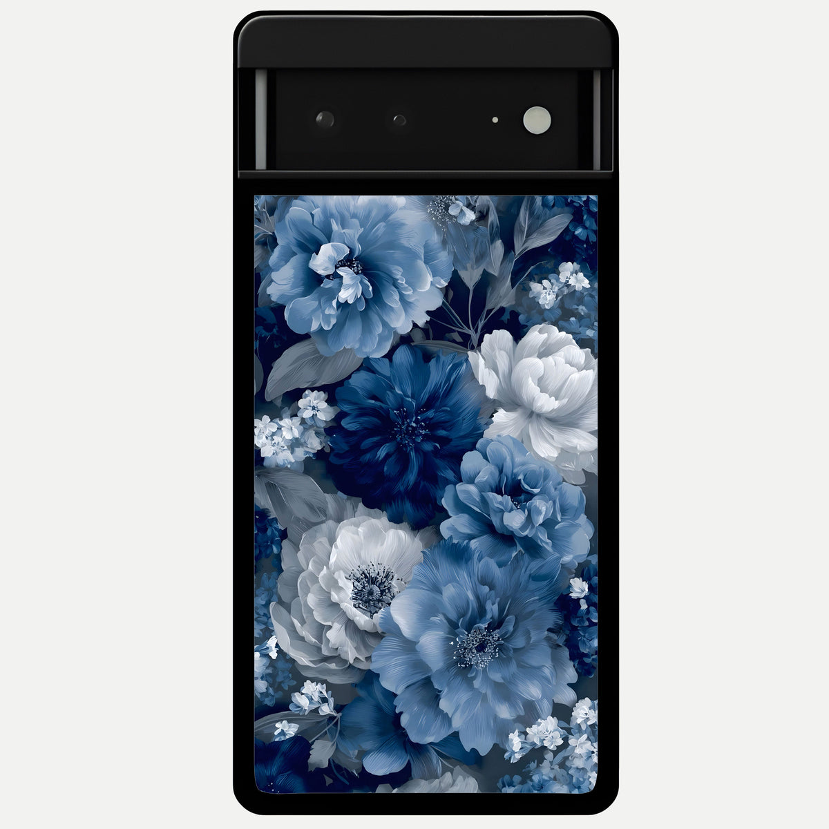  Royal Bloom Garden Glass Case For Google Pixel 6A back cover – full design glossy printed glass finish