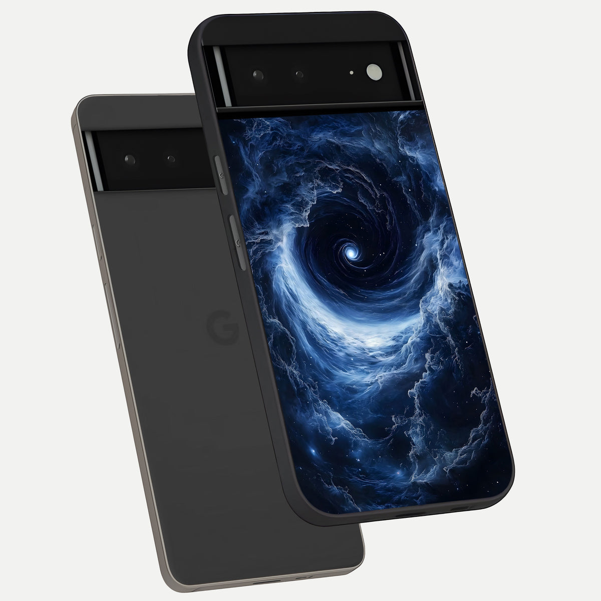  Stunning Galaxy phone case For Google Pixel 6A showing premium glass back cover with detailed artwork
