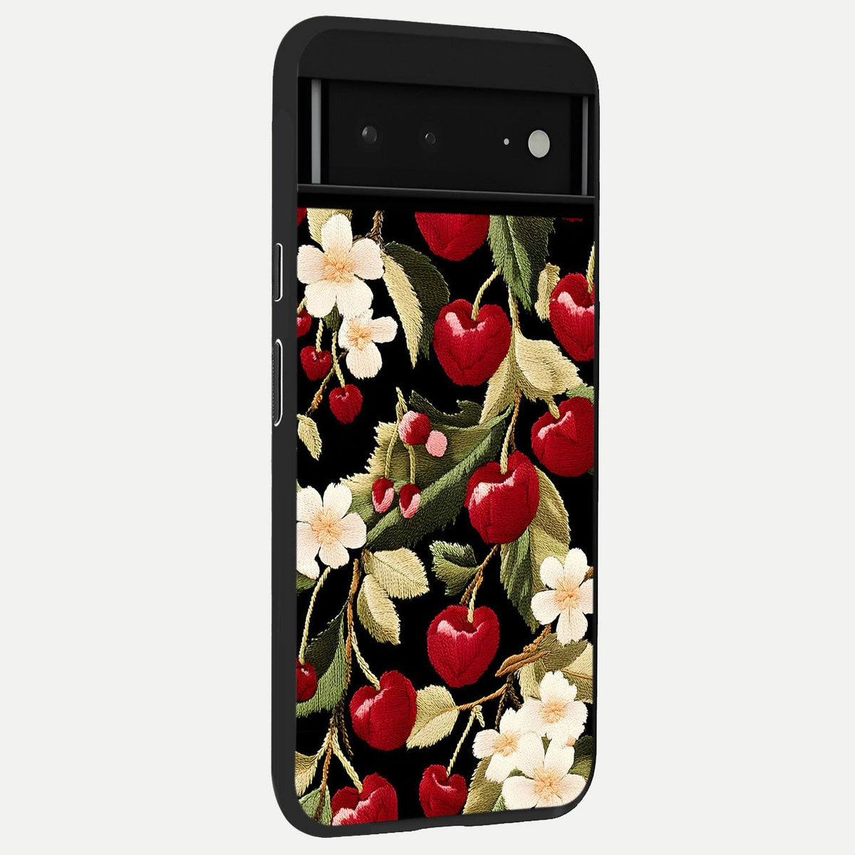  Blooming Spendor Bird back cover For Google Pixel 6A slim fit glass case with vibrant aesthetic design