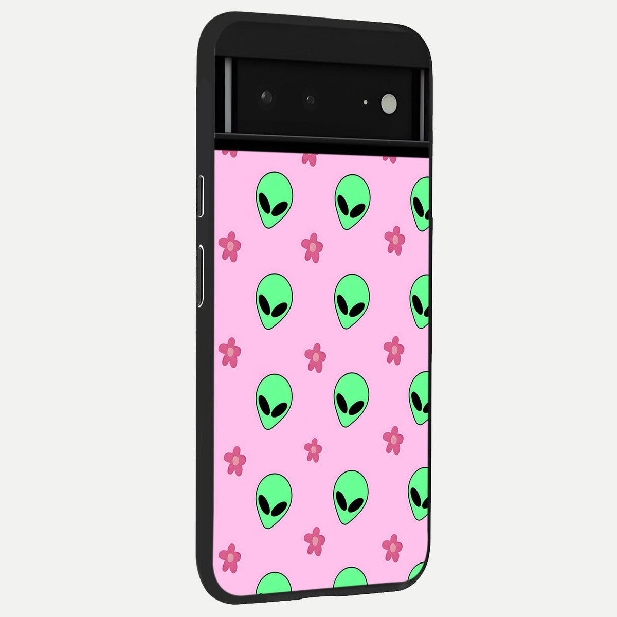  Cosmic Cute Crush back cover For Google Pixel 6A slim fit glass case with vibrant aesthetic design