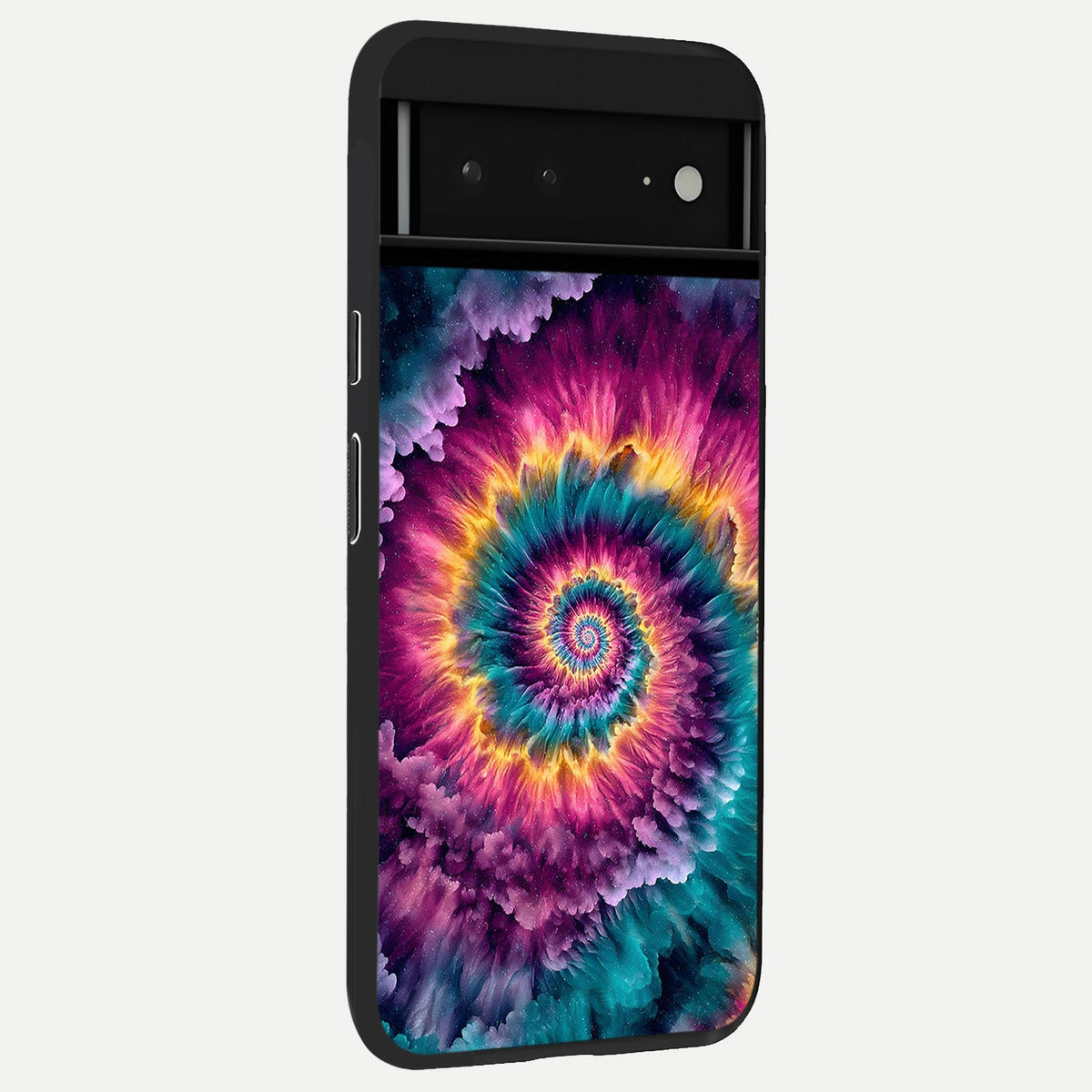  Galaxy Dream Frame back cover For Google Pixel 6A slim fit glass case with vibrant aesthetic design