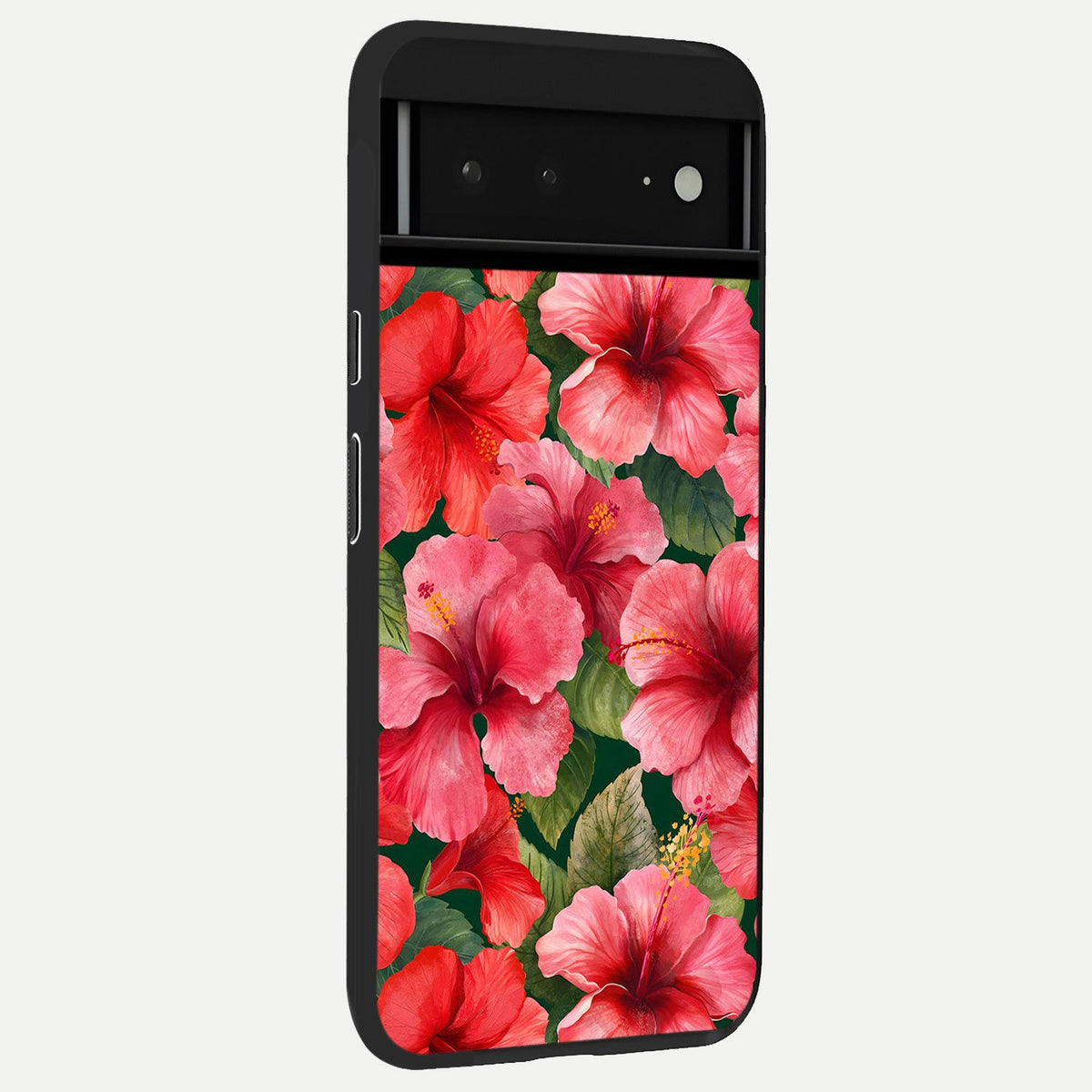  Hidden Cat Whisper back cover For Google Pixel 6A slim fit glass case with vibrant aesthetic design