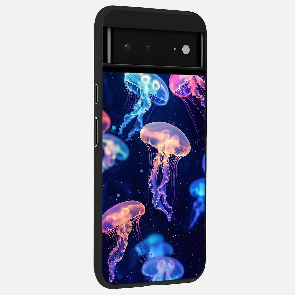  Jesus Love Heals back cover For Google Pixel 6A slim fit glass case with vibrant aesthetic design