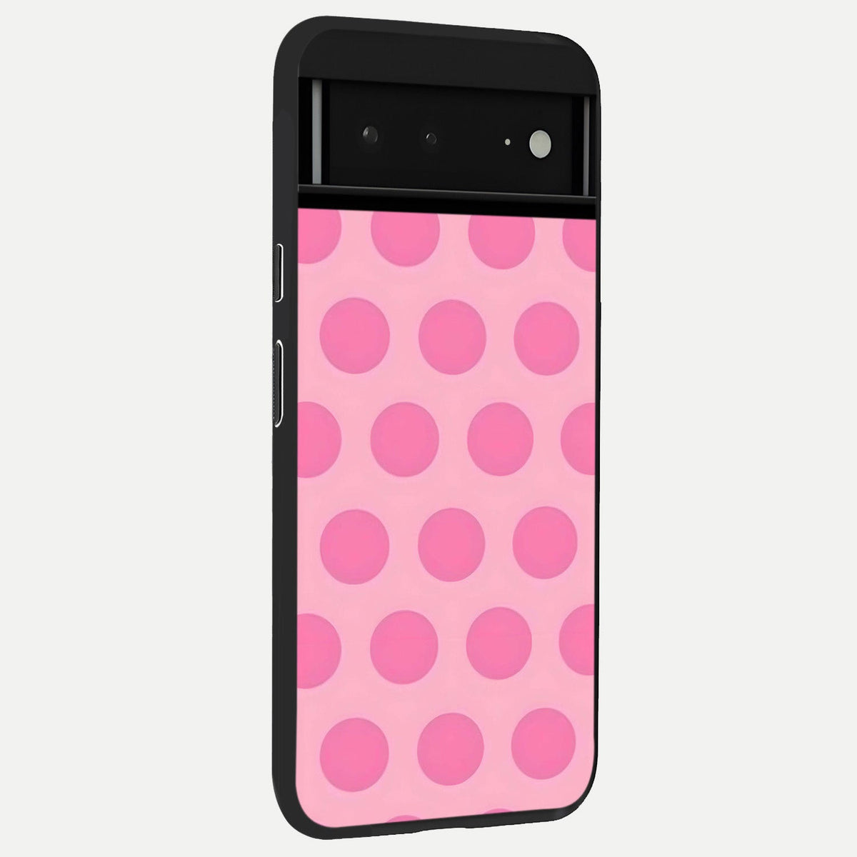  Sweet Dot Dreams back cover For Google Pixel 6A slim fit glass case with vibrant aesthetic design