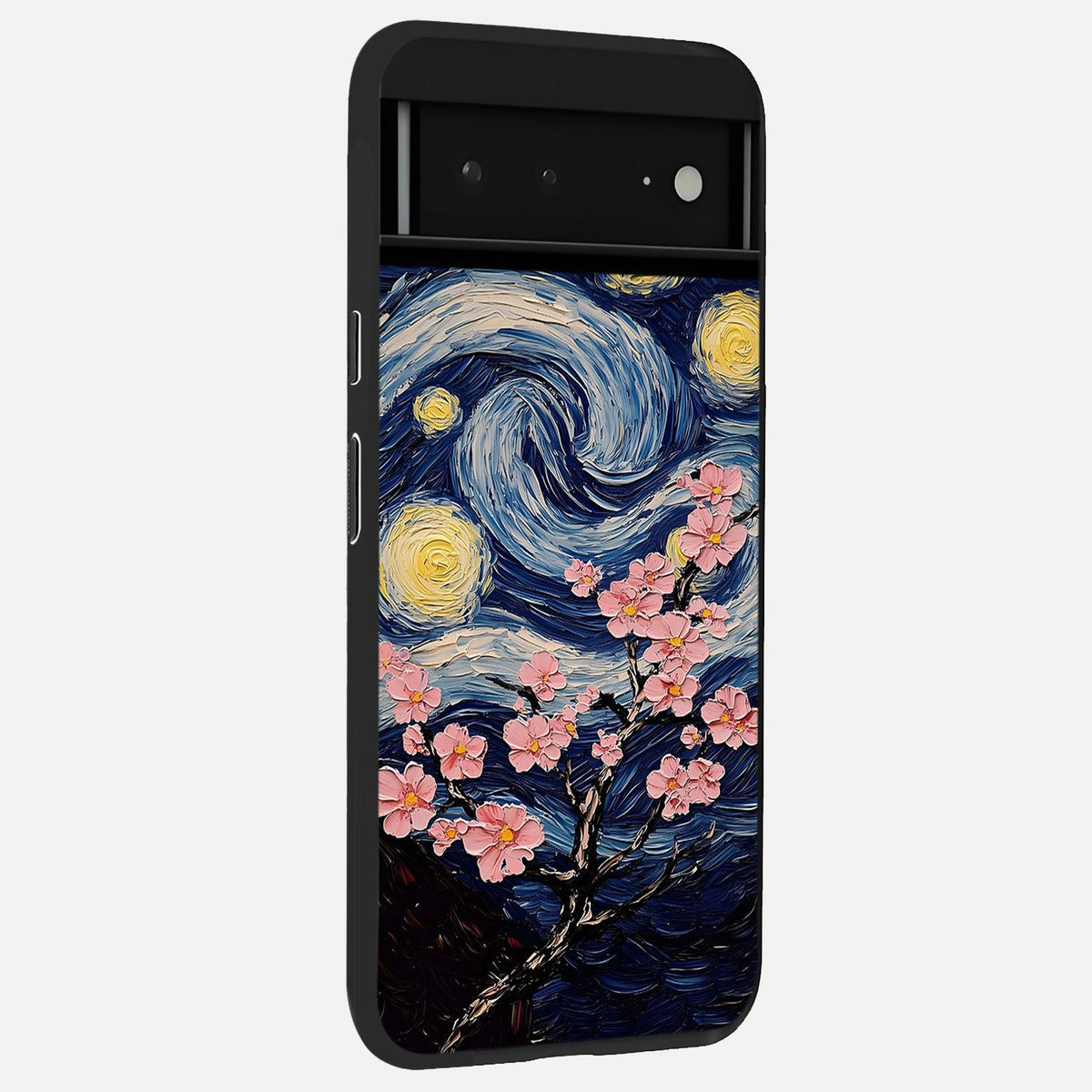  Van Gogh Scenery back cover For Google Pixel 6A slim fit glass case with vibrant aesthetic design