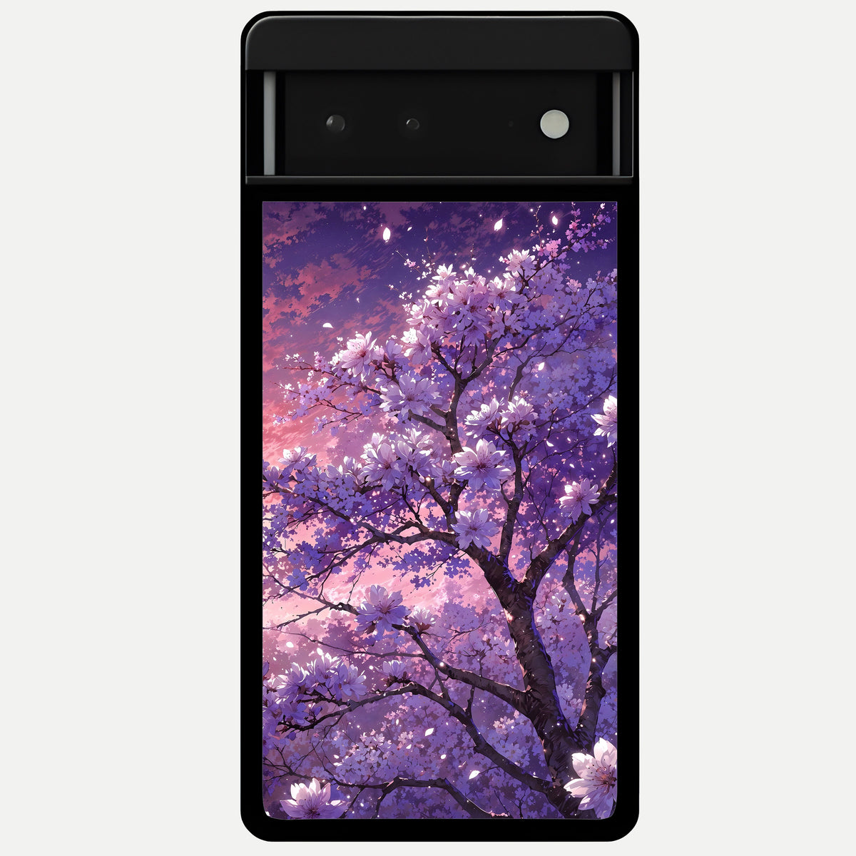  Blossom Tree Glass Case For Google Pixel 6 back cover – full design glossy printed glass finish