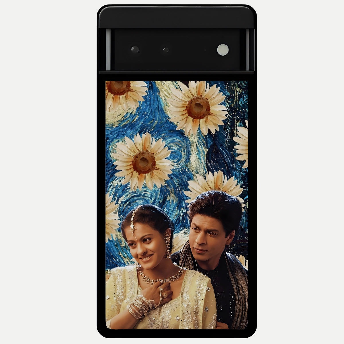  Eternal Love Story Glass Case For Google Pixel 6 back cover – full design glossy printed glass finish
