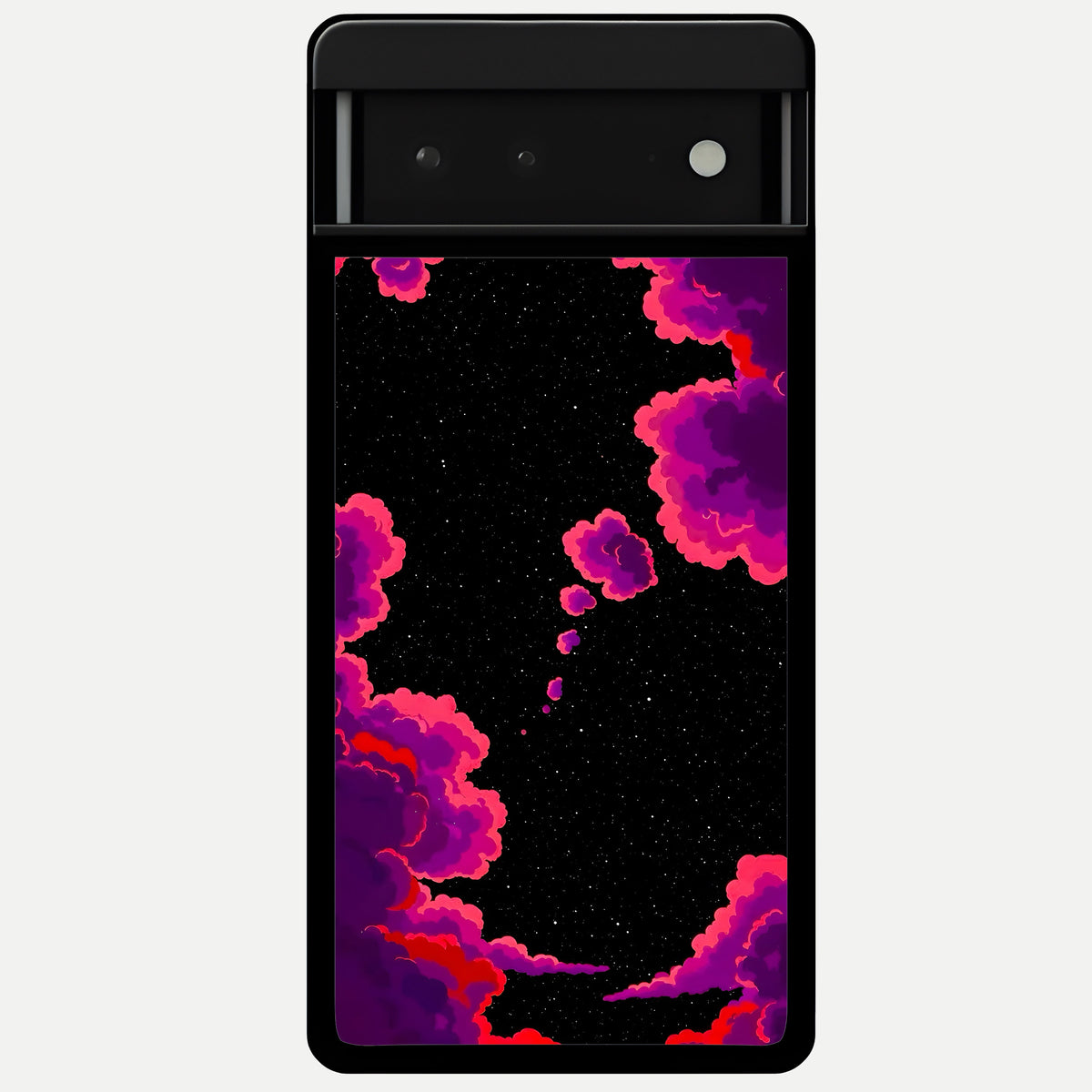  Galaxy Dream Frame Glass Case For Google Pixel 6 back cover – full design glossy printed glass finish