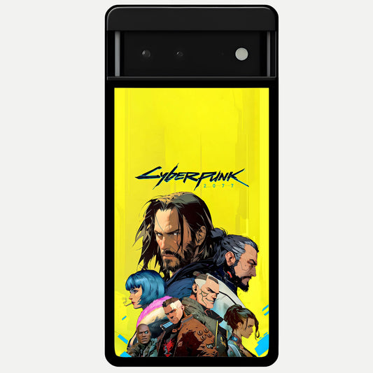  Neon Rebel Genesis Glass Case For Google Pixel 6 back cover – full design glossy printed glass finish