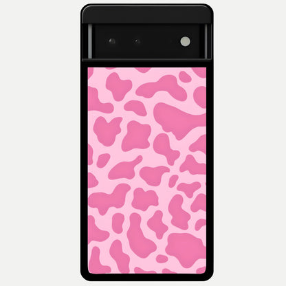  Pinkish Scenery Glass Case For Google Pixel 6 back cover – full design glossy printed glass finish
