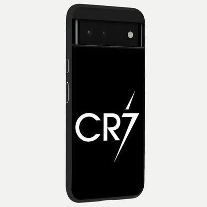  CR7 Elite Strike back cover For Google Pixel 6 slim fit glass case with vibrant aesthetic design
