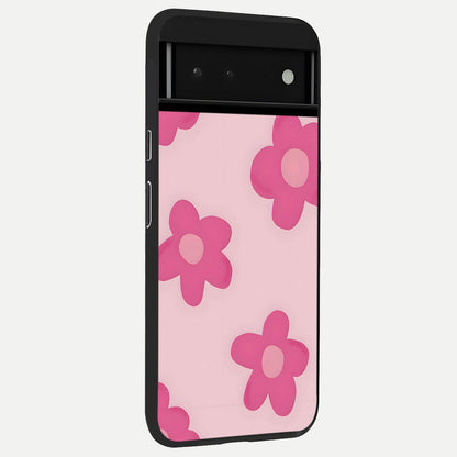  Candy Bloom Dreams back cover For Google Pixel 6 slim fit glass case with vibrant aesthetic design