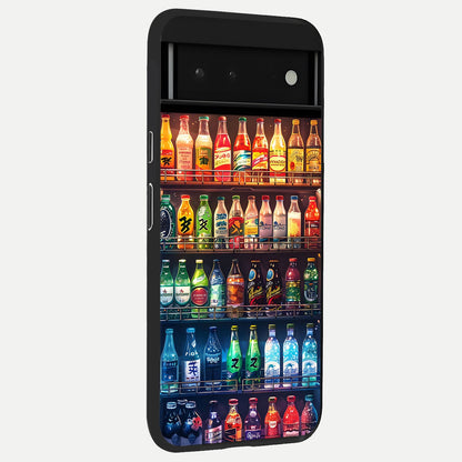  Colorfull Tree back cover For Google Pixel 6 slim fit glass case with vibrant aesthetic design